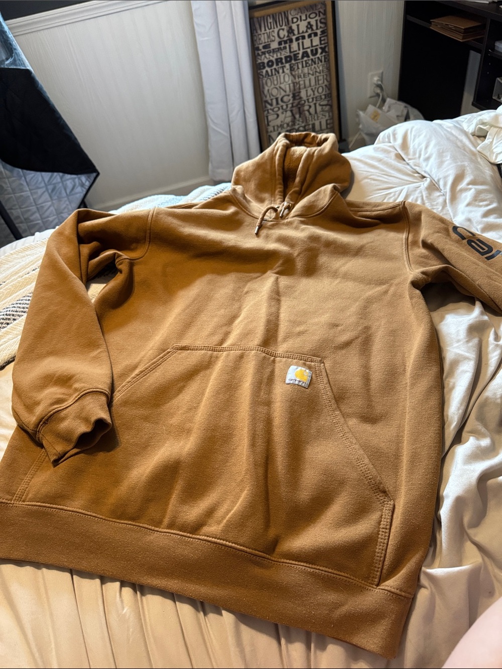 Carhartt Copper Brown Pullover Hoodie